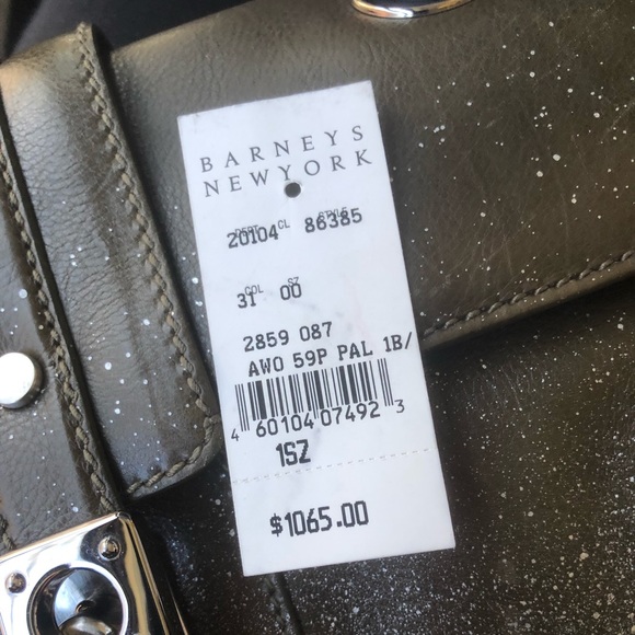 Lanvin leather shoulder clutch bag - Picture 6 of 15